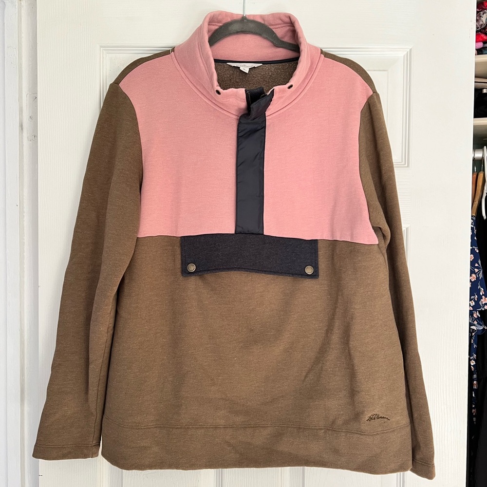 LL Bean Anorak Sweatshirt - Womens Mediumm